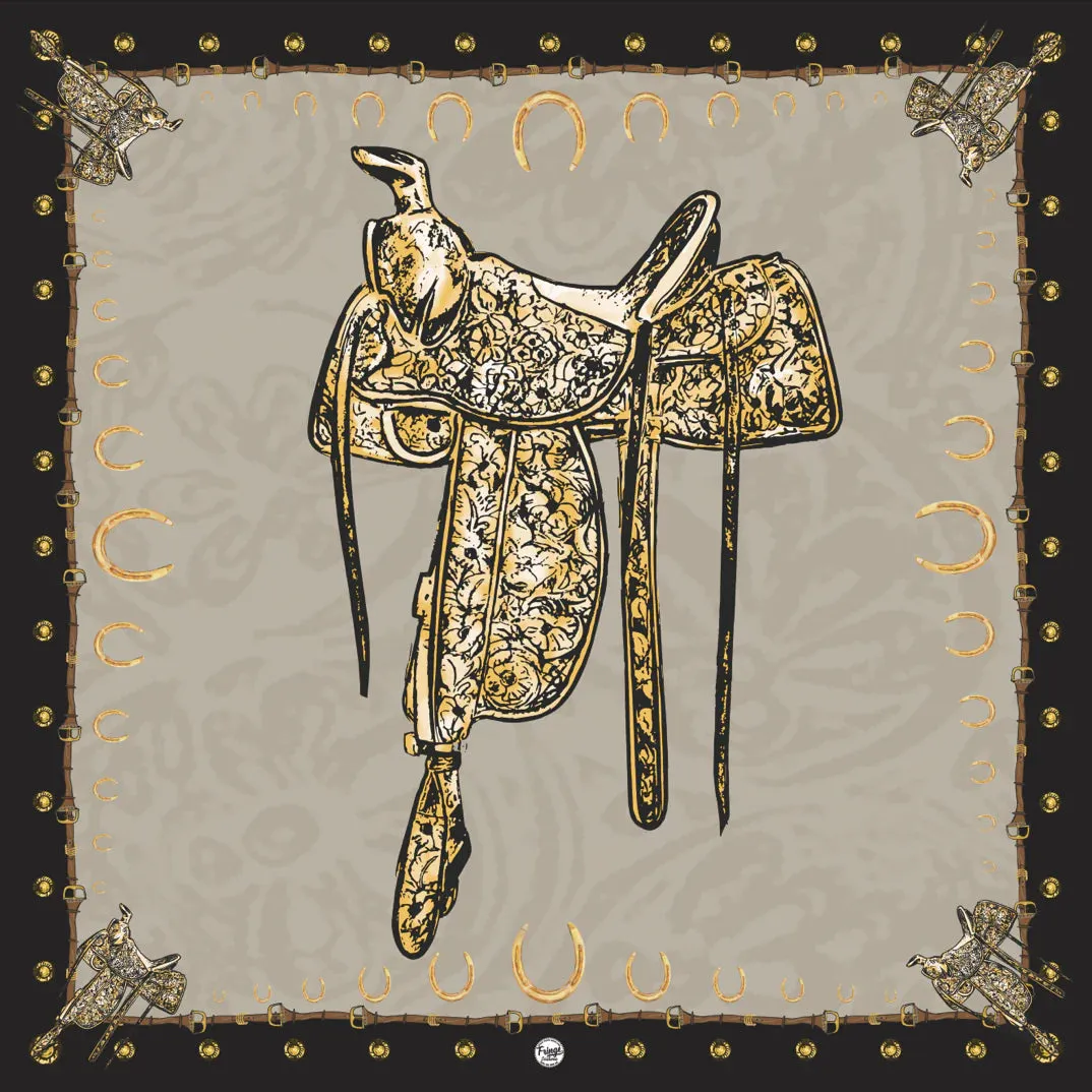 Saddle UP Silk Scarf choice of colors