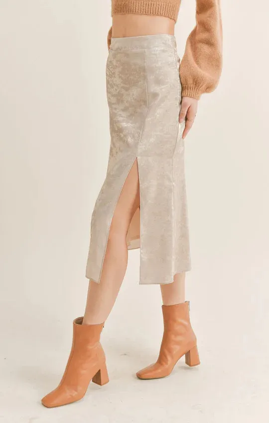 SAGE THE LABEL Luxe Life Midi Skirt