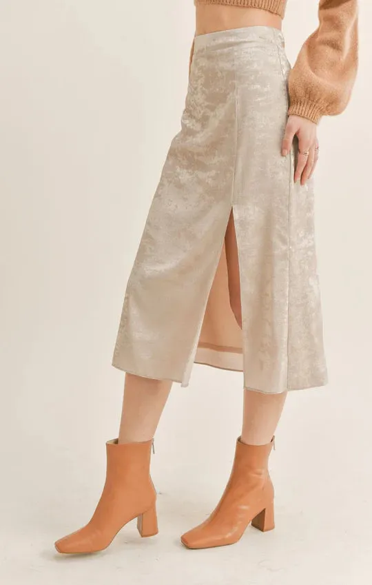 SAGE THE LABEL Luxe Life Midi Skirt