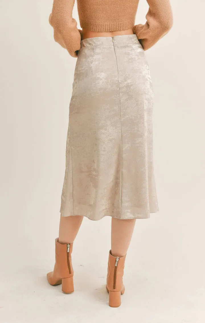 SAGE THE LABEL Luxe Life Midi Skirt