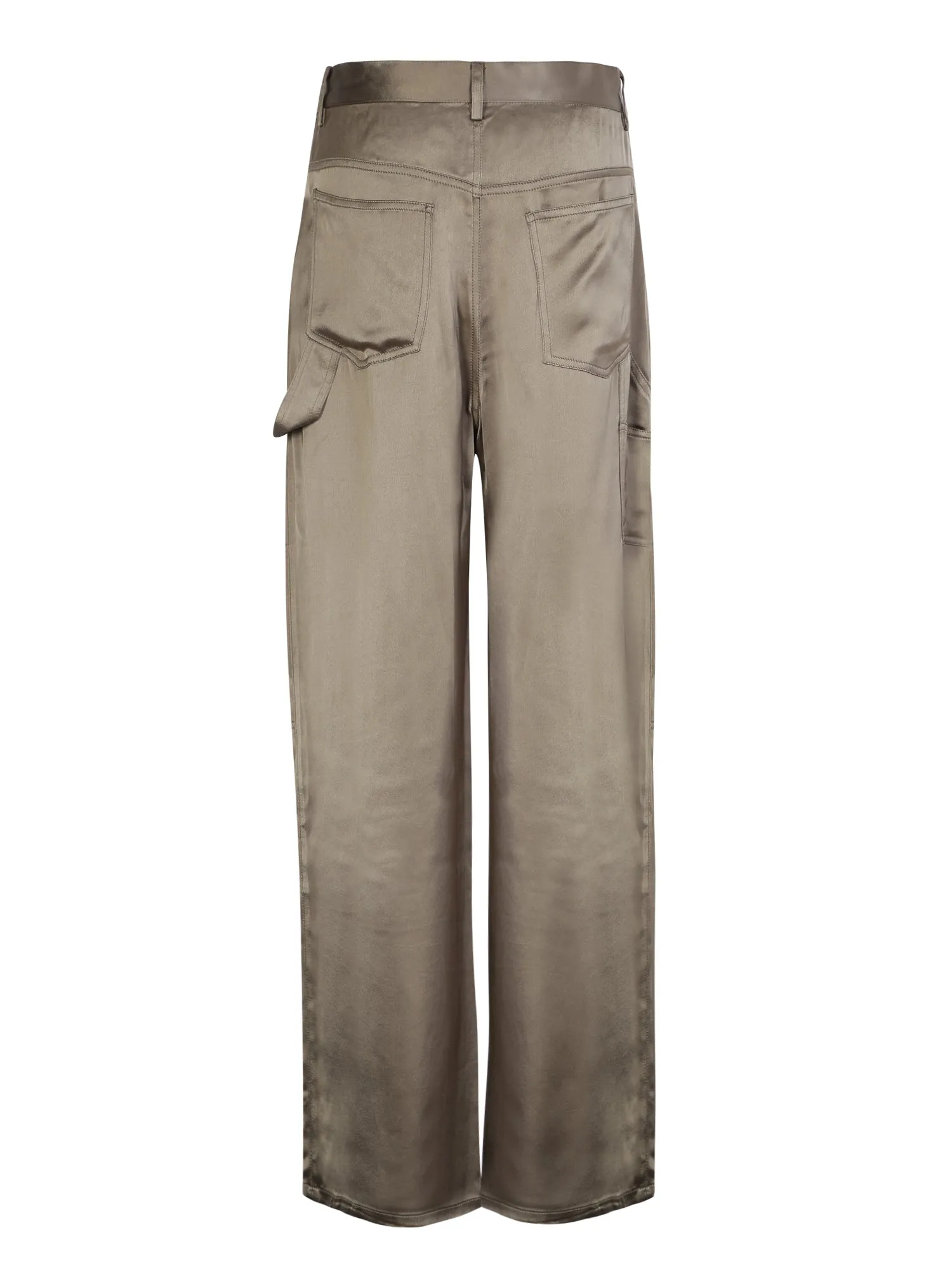 Satin trousers