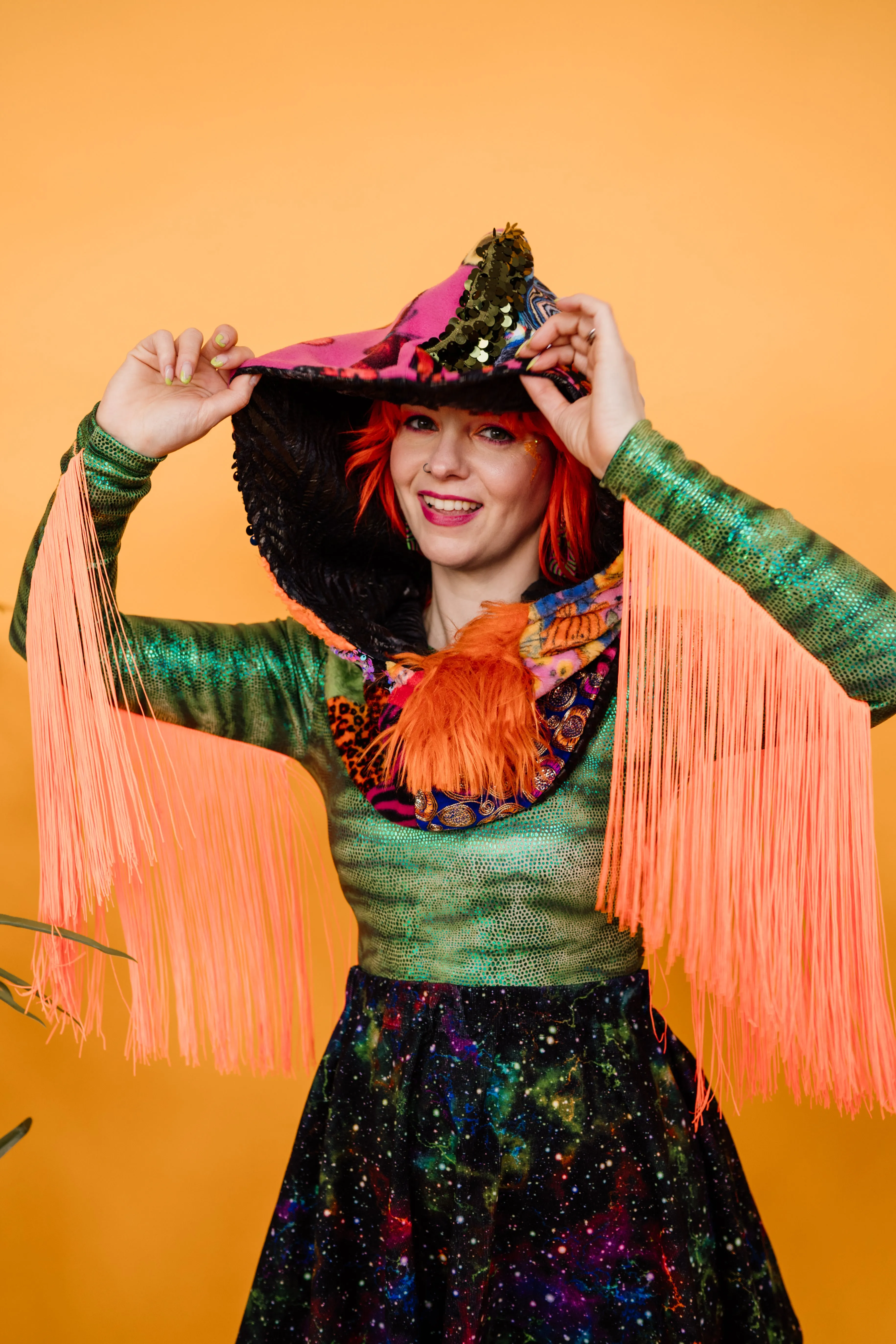 Shangri La Patchwork Hood