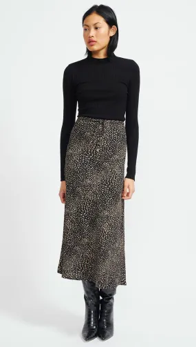 Sienna Bias Midi Skirt- Multi