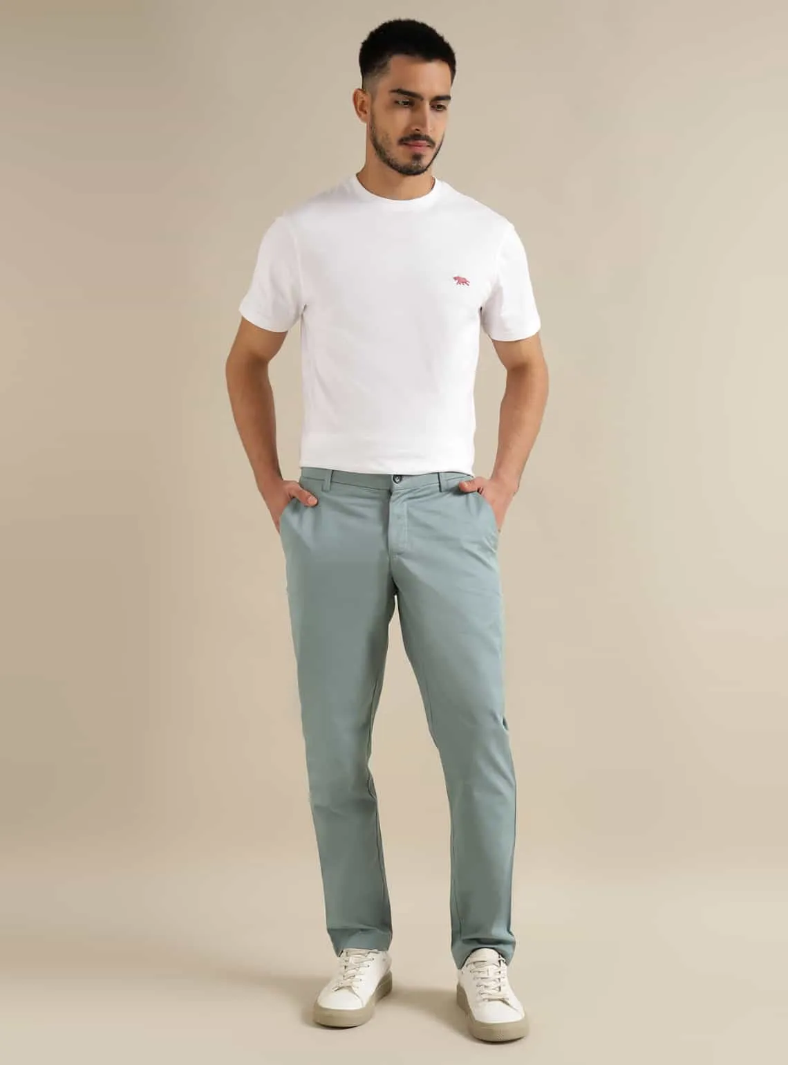 Steel Green Chino