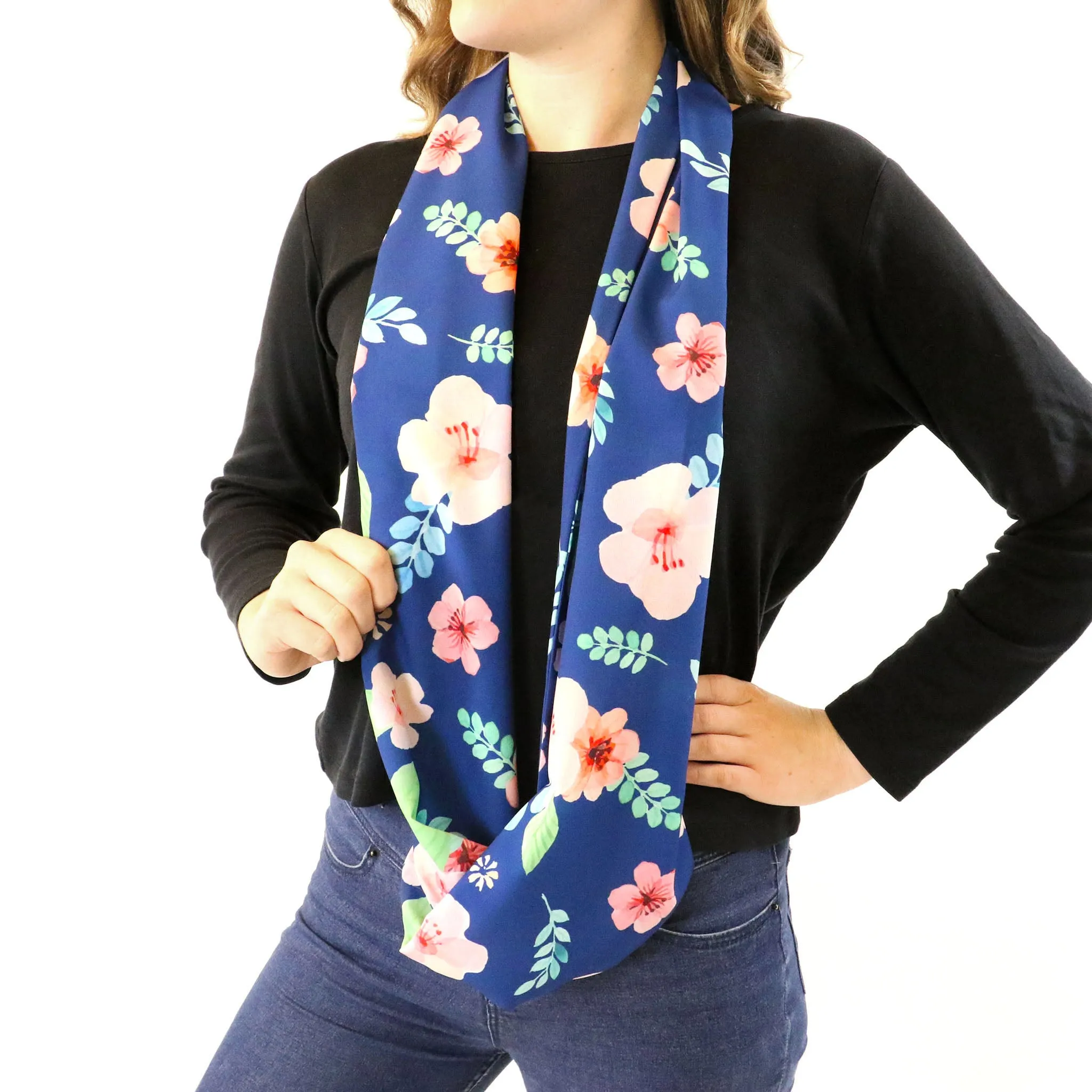 Sugar Floral Infinity Scarf