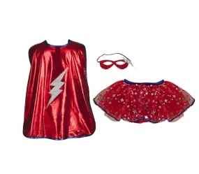 Superhero Tutu, Cape & Mask Set