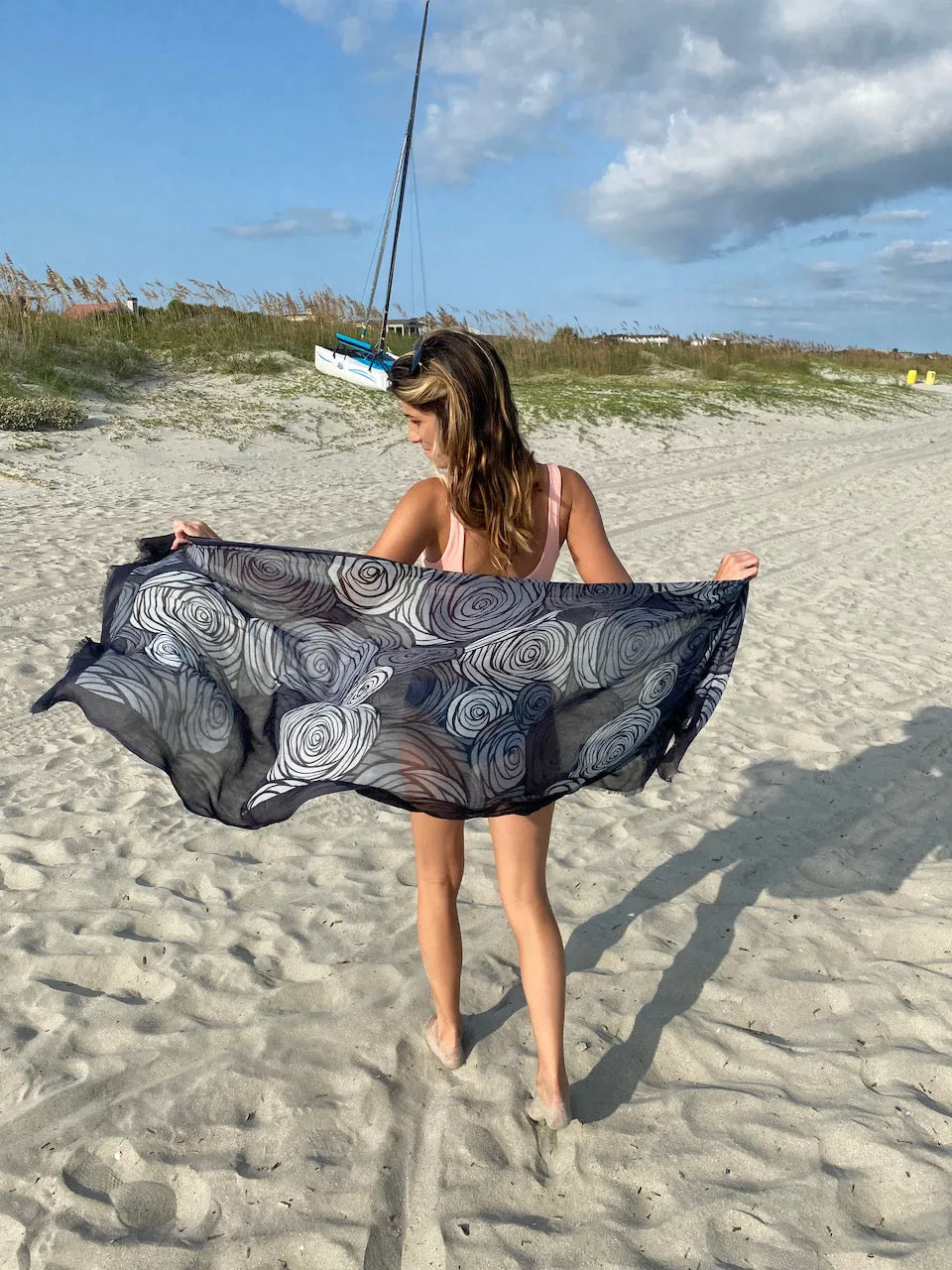 Swirls n' Twirls Scarf/Sarong