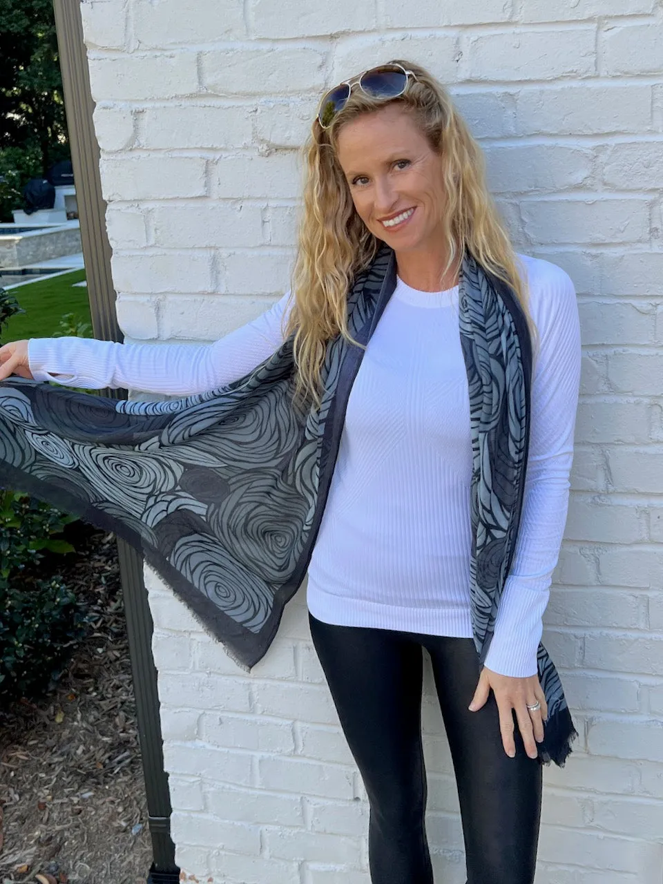 Swirls n' Twirls Scarf/Sarong