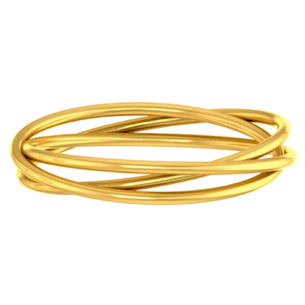 Unique And Versatile 18k Gold Thumb Ring From Pc Chandra