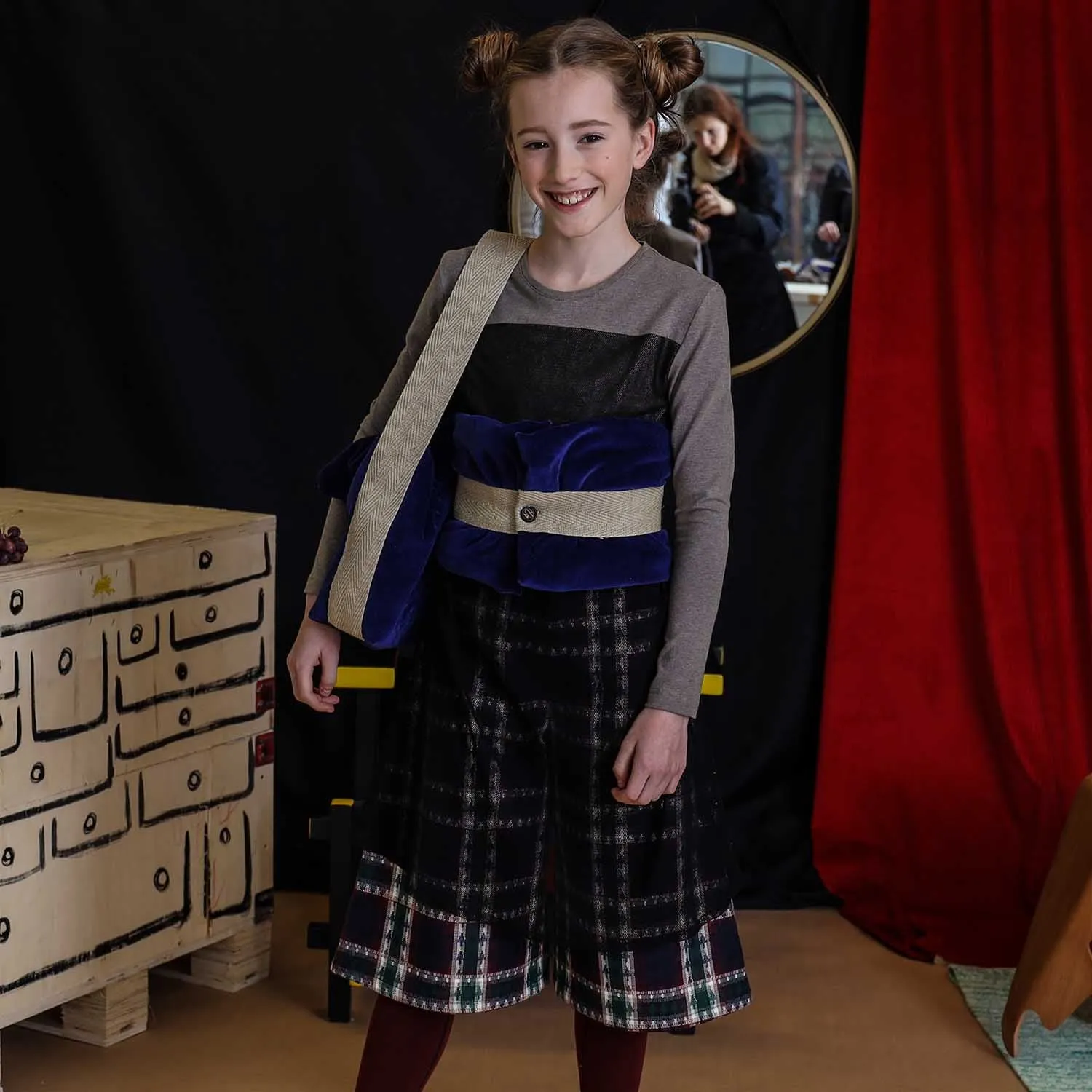 Vegan Tartan Culottes