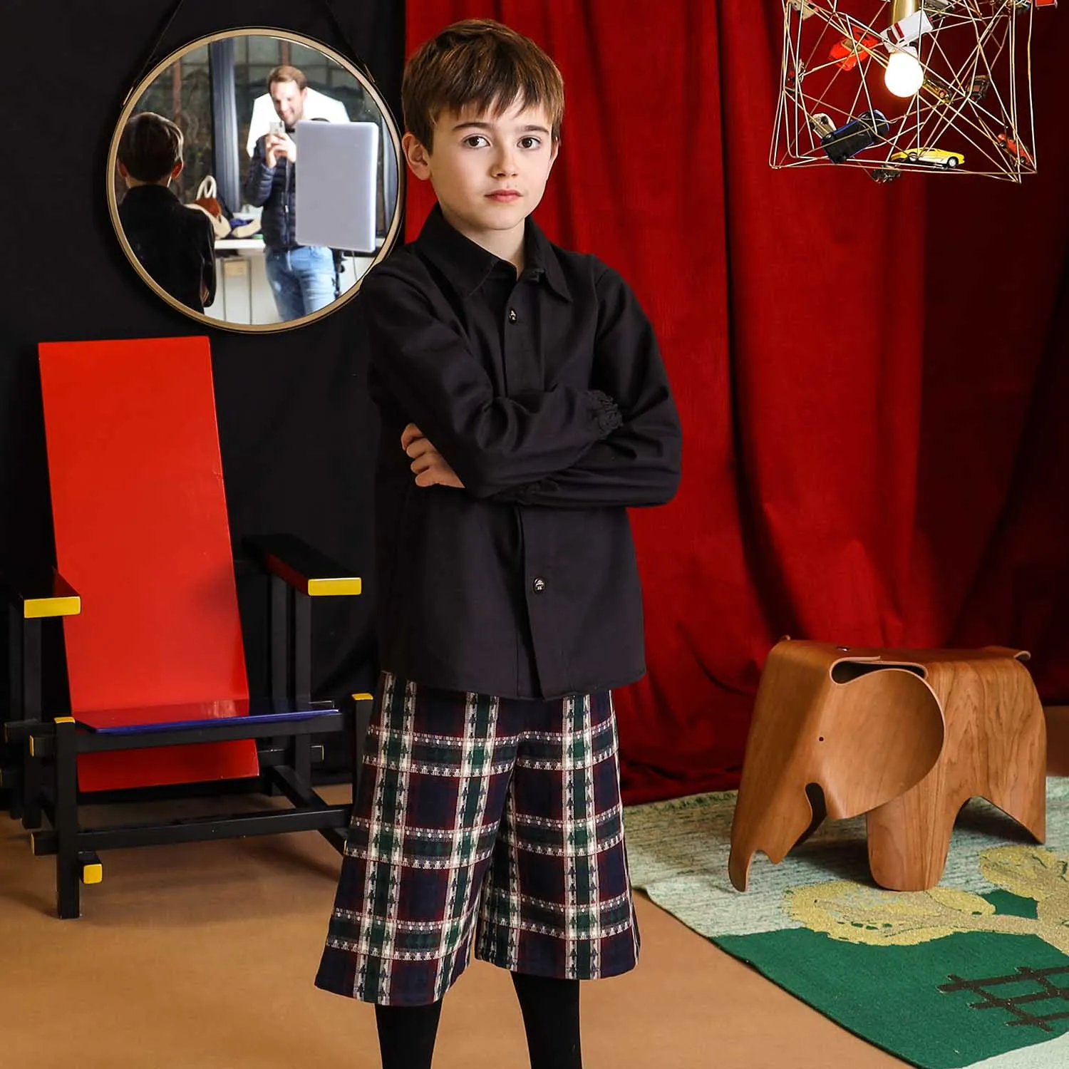 Vegan Tartan Culottes