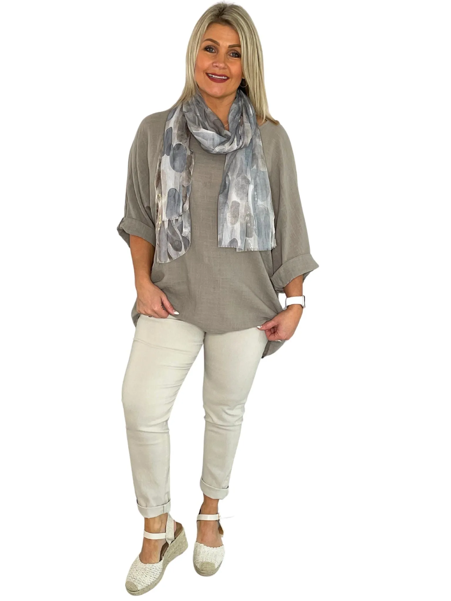 Willow Comfy & Stretchy Ankle Grazer Trousers