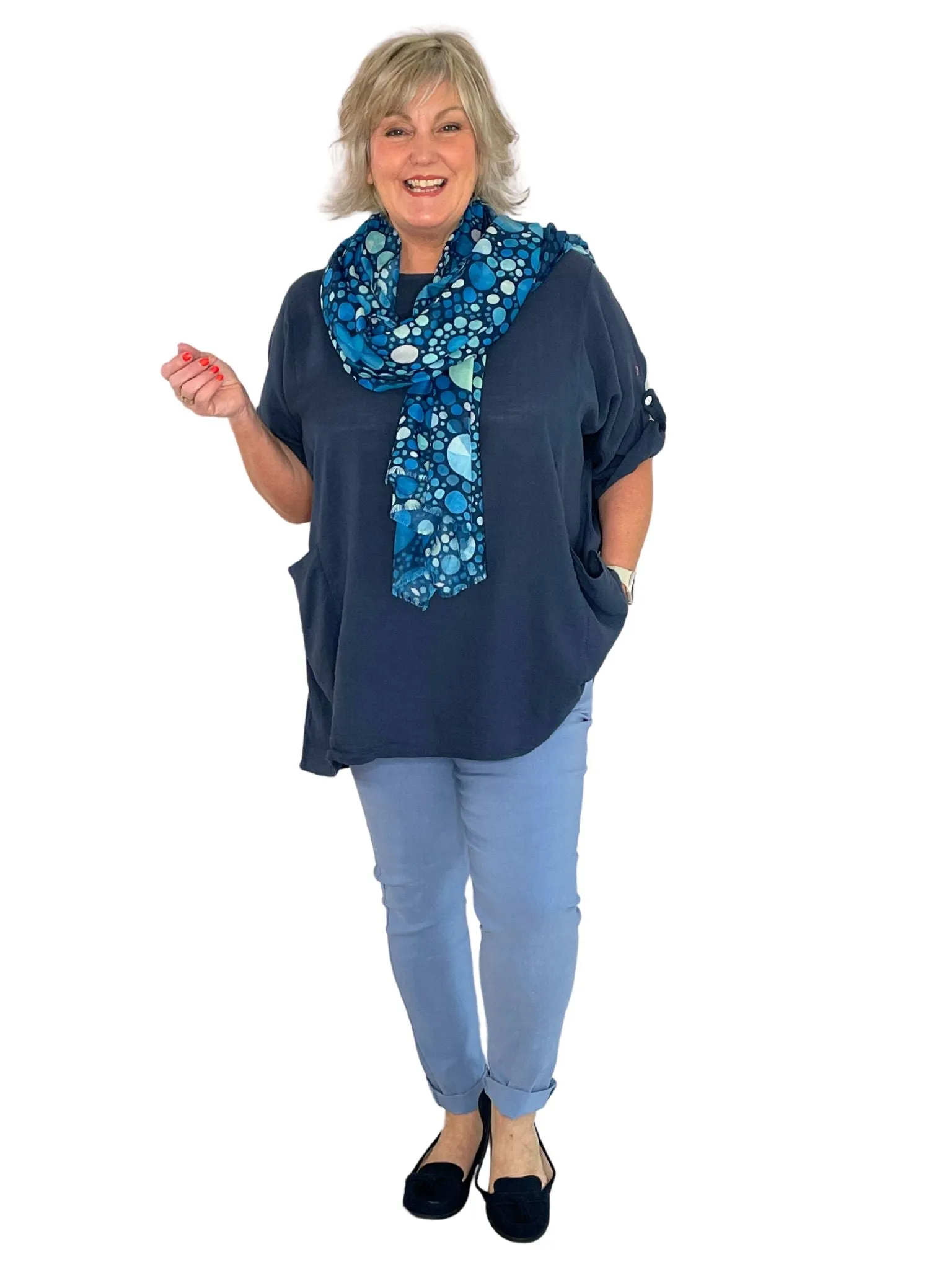Willow Comfy & Stretchy Ankle Grazer Trousers