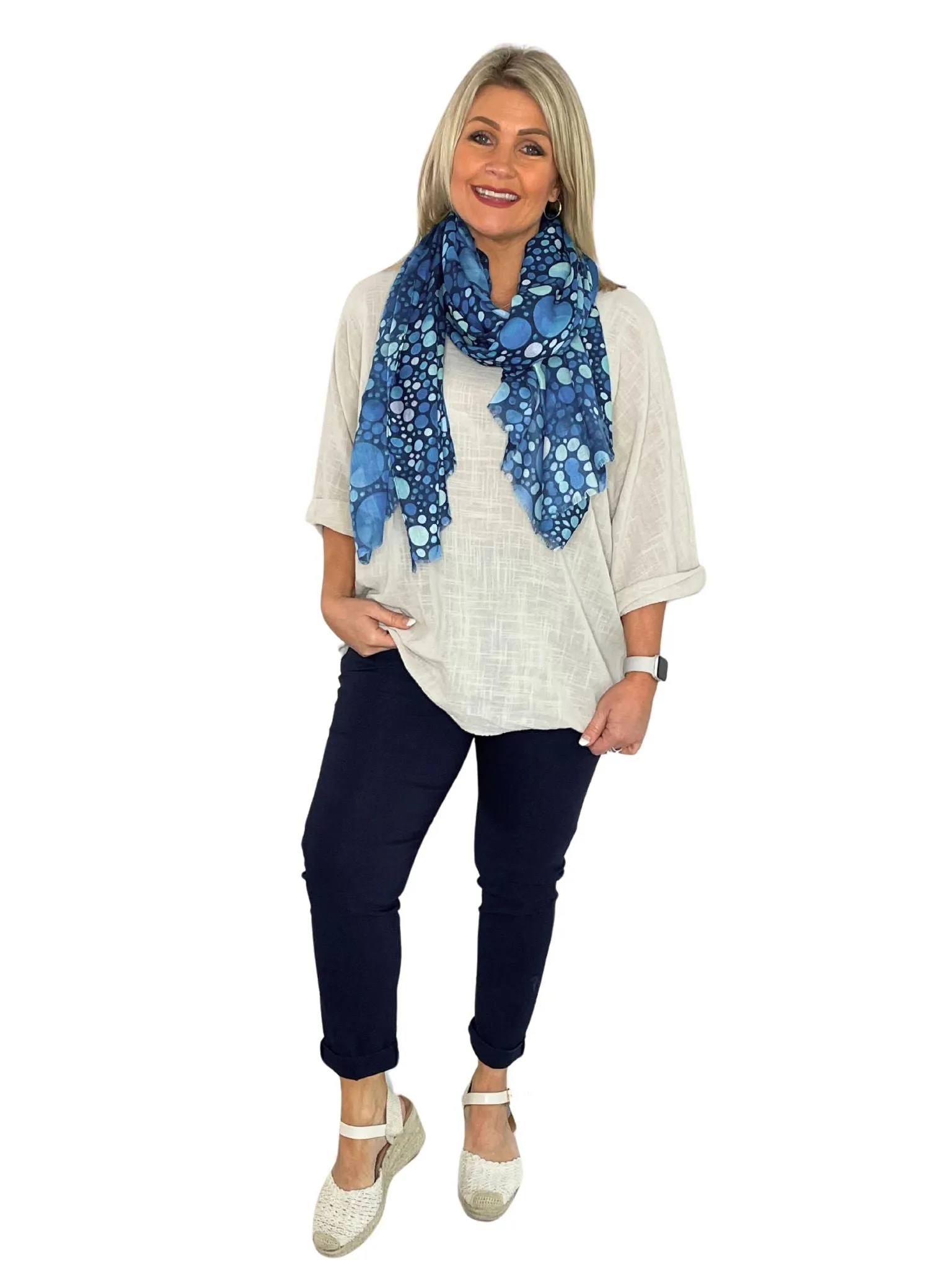 Willow Comfy & Stretchy Ankle Grazer Trousers