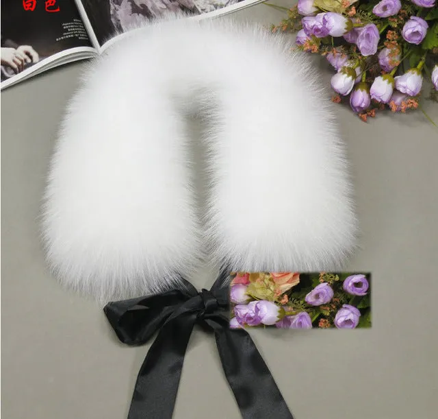 Winter Fashion Ribbon Tie Scarf