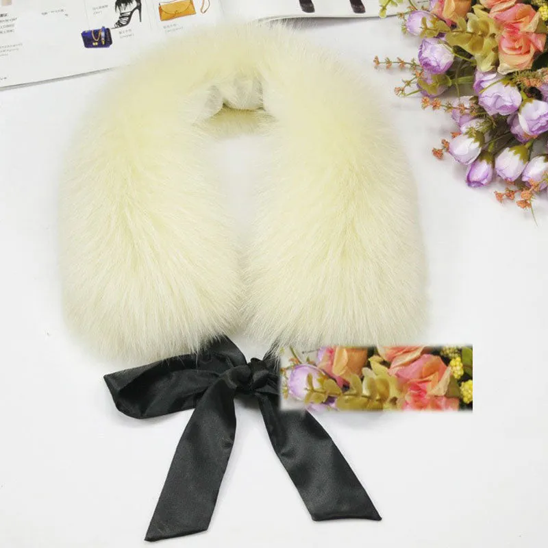 Winter Fashion Ribbon Tie Scarf
