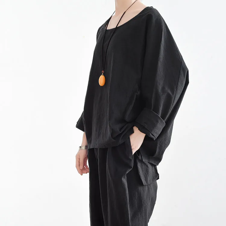 Women Autumn-winter Suits Loose Women Wide Legs ATM962511