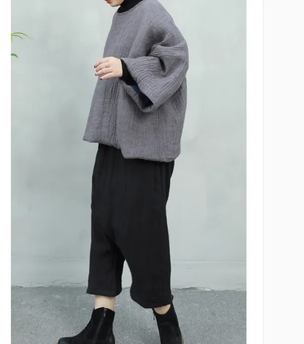 Women Casual Winter  Autumn  Lantern Sleeve Women Tops SXM97293