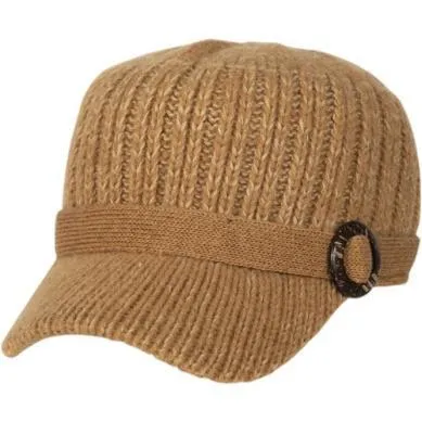 Women's Knit Wool Blend Baseball Cap | Dillman