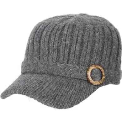 Women's Knit Wool Blend Baseball Cap | Dillman