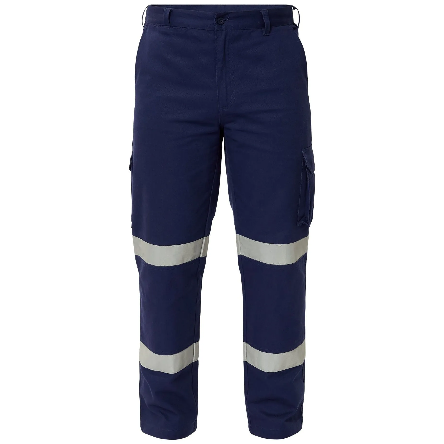 Workcraft Cargo Cotton Drill Trouser With Reflective Tape (WP4017)