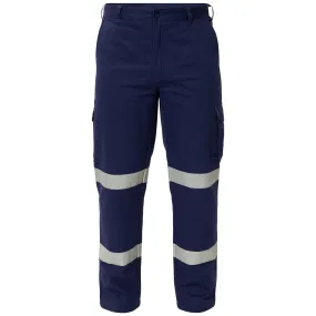 Workcraft Cargo Cotton Drill Trouser With Reflective Tape (WP4017)
