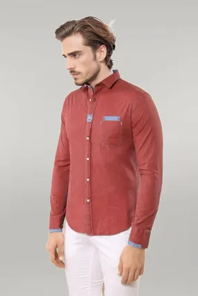 WSS Light Burgundy Shirt  - Singen