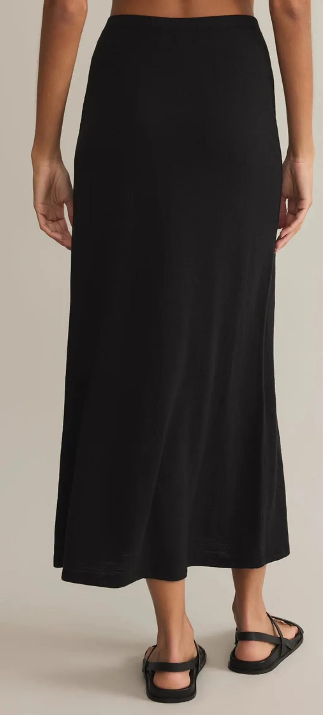 ZK251338 Delavine Textured Midi Skirt